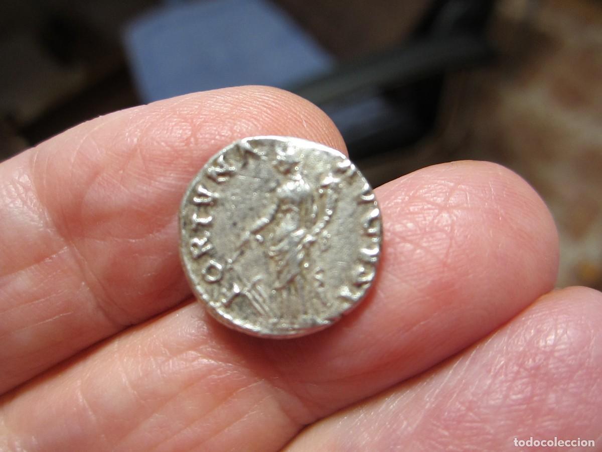 Monedas Imperio romano: MONEDA DE 1 DENARIO DE NERVA (96-98) - Foto 2