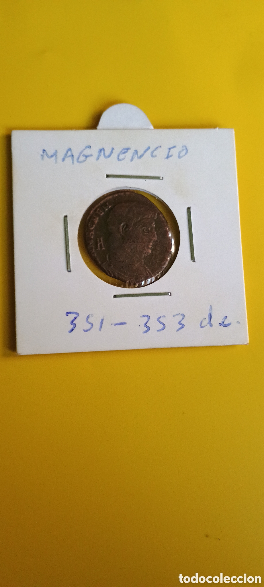 Monedas Imperio romano: Monedas romana de magnecio - Foto 1