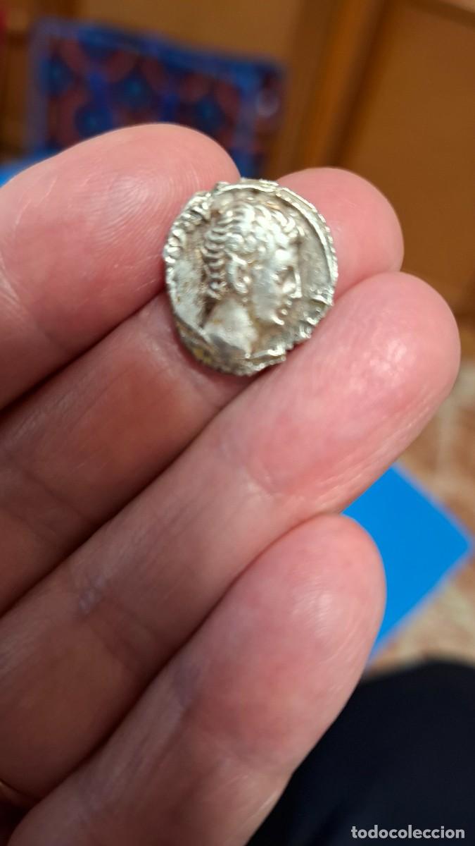 Monedas Imperio romano: MONEDA DE 1 DENARIO DE AVGVSTO - Foto 3