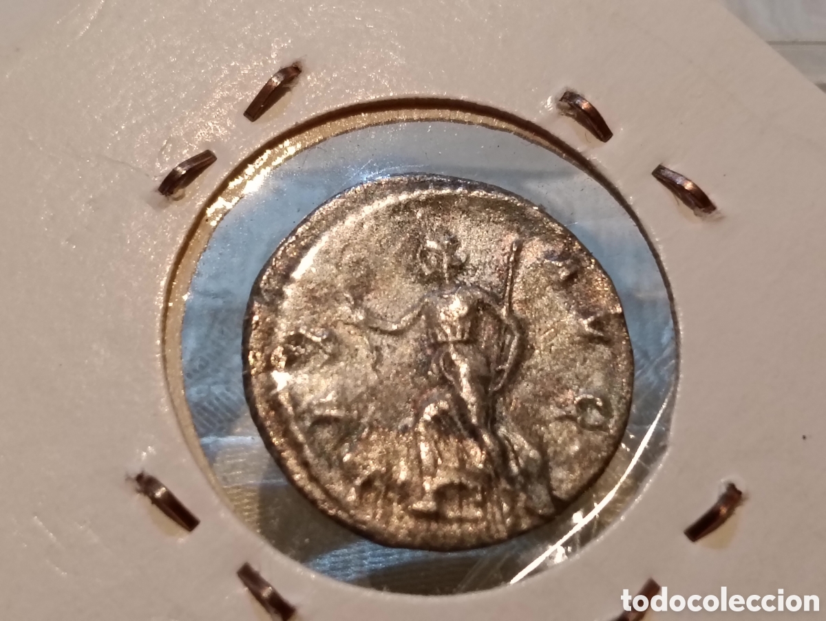 Monedas Imperio romano: Denario de plata, Alejandro severo ,221-235 DC - Foto 3
