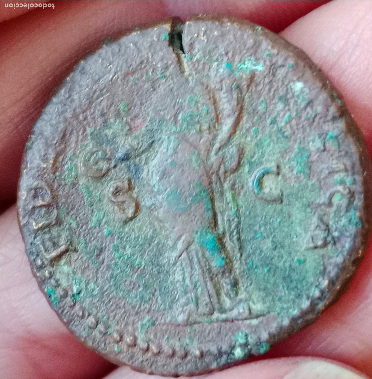 Monedas Imperio romano: Vespasiano. Buen as, Roma - Foto 2