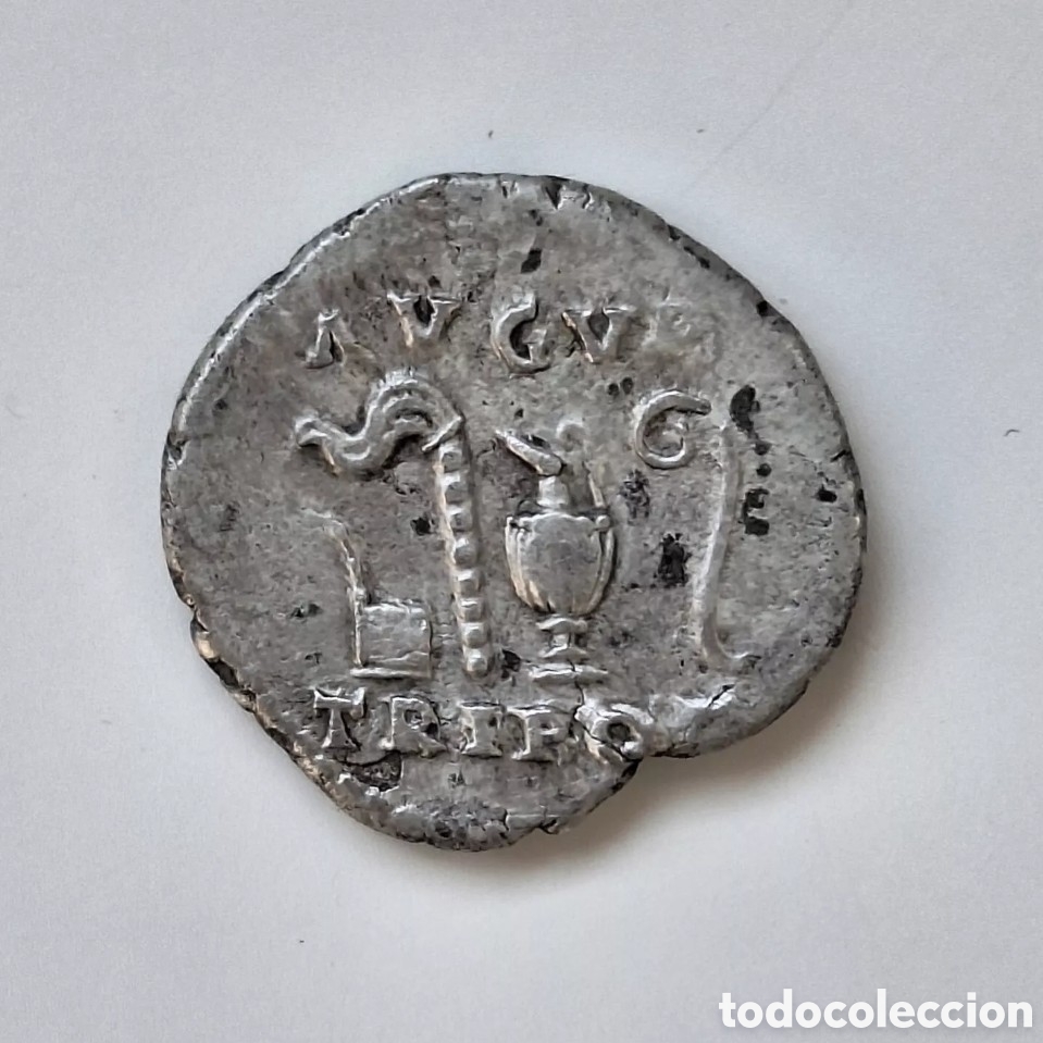 Monedas Imperio Romano: Imperio romano. Vespasiano (69-79 d.C.). Denarius