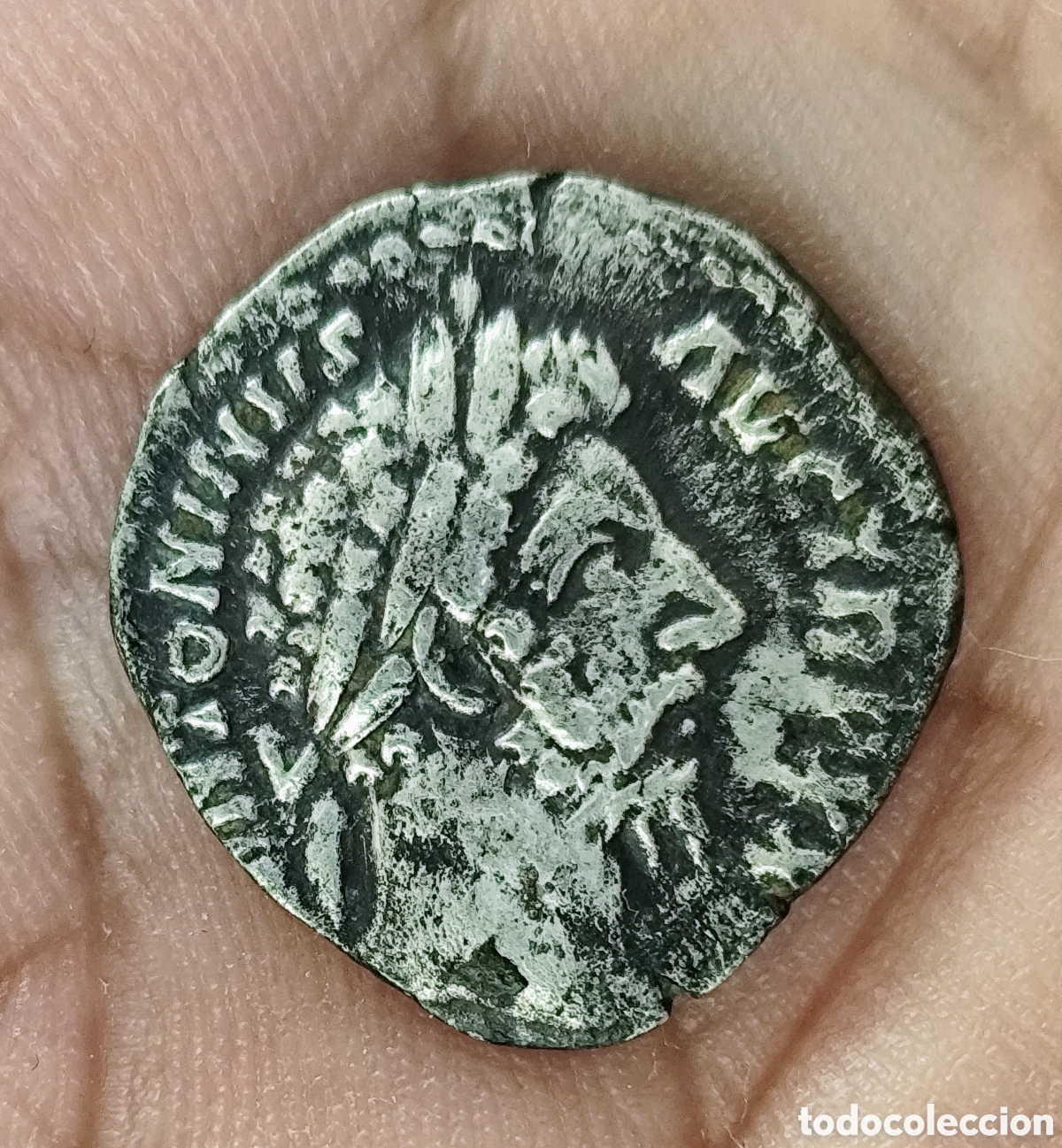 Monedas Imperio romano: Denario Marco Aurelio Marte - Foto 2