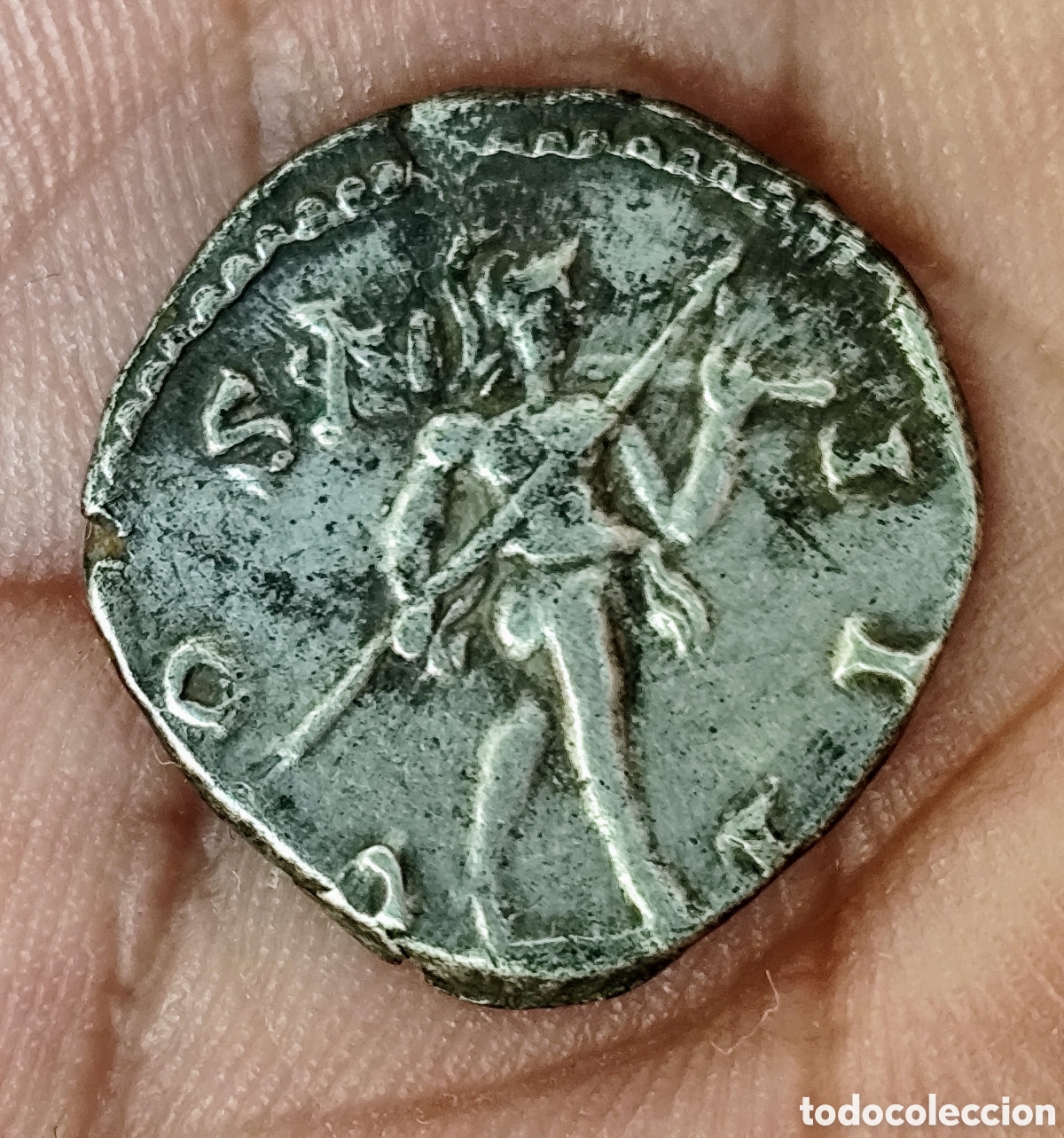 Monedas Imperio romano: Denario Marco Aurelio Marte - Foto 1
