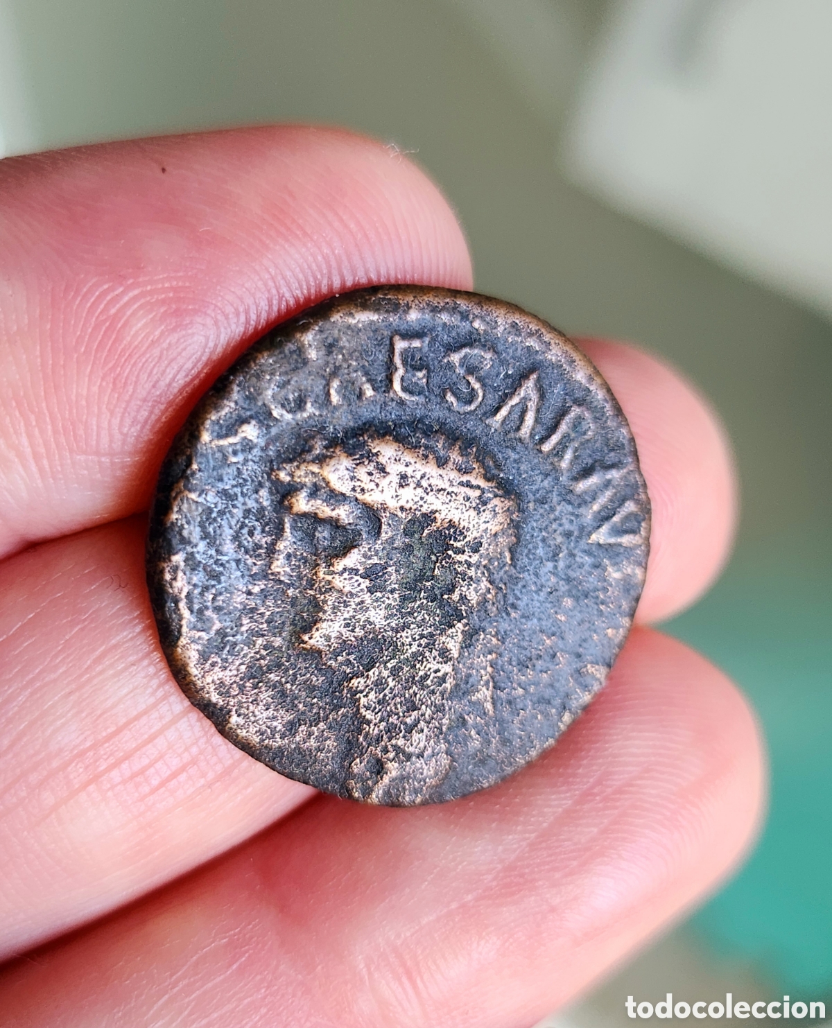 Monedas Imperio romano: As de Claudio moneda romana - Foto 3