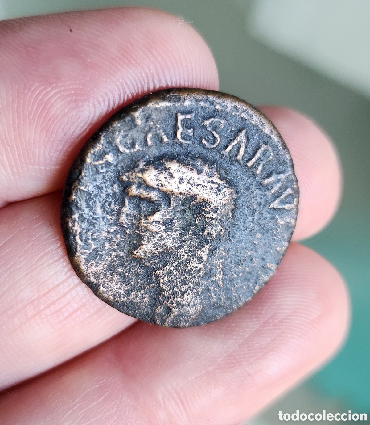 Monedas Imperio romano: As de Claudio moneda romana - Foto 5