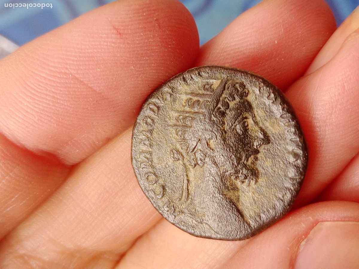 Monedas Imperio romano: Excelente dupondio de COMMODUS. C&oacute;modo - Foto 1