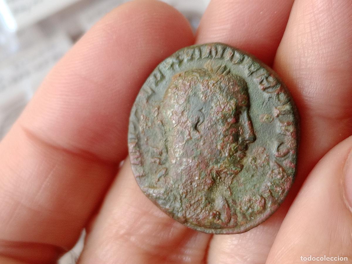 Monedas Imperio romano: Sestercio romano de Alejandro Severo - Foto 2