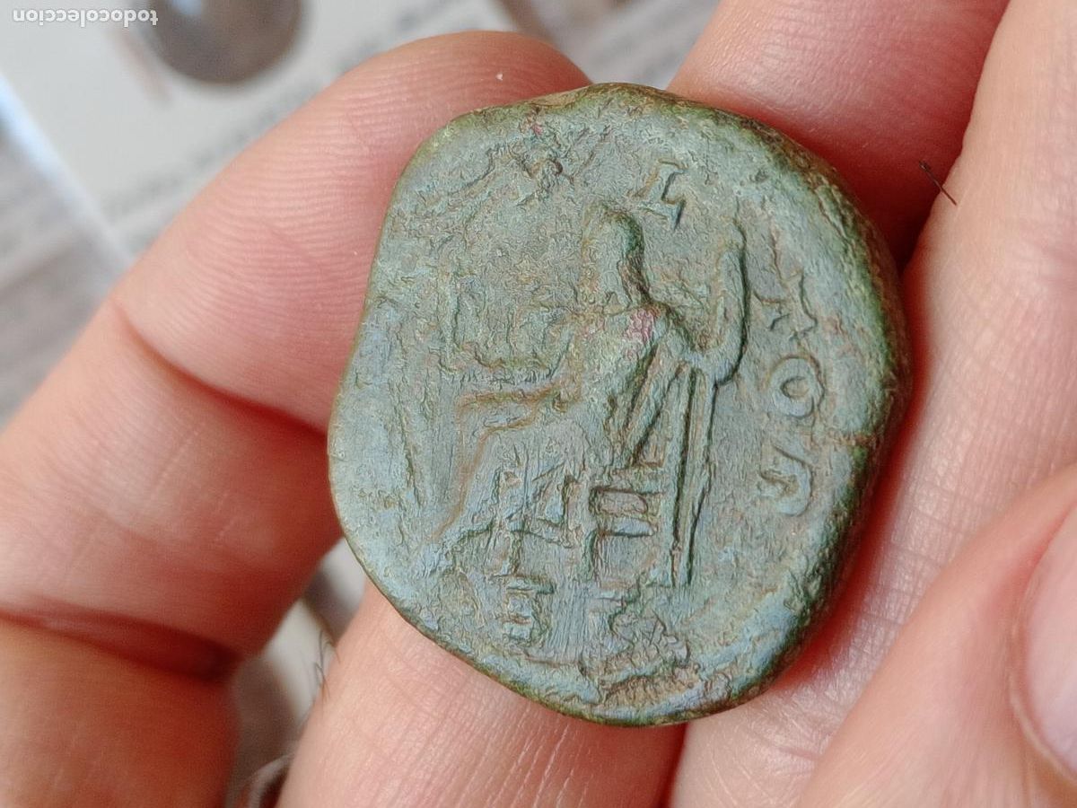 Monedas Imperio romano: Sestercio romano de Alejandro Severo - Foto 2