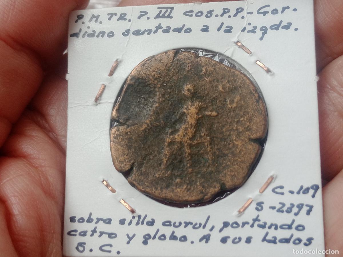 Monedas Imperio romano: Sestercio de Gordiano III - Foto 2