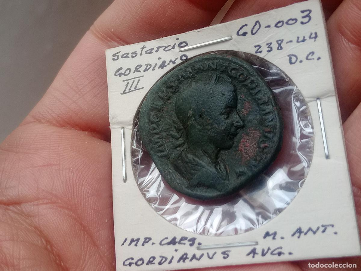 Monedas Imperio romano: Sestercio de Gordiano III - Foto 1