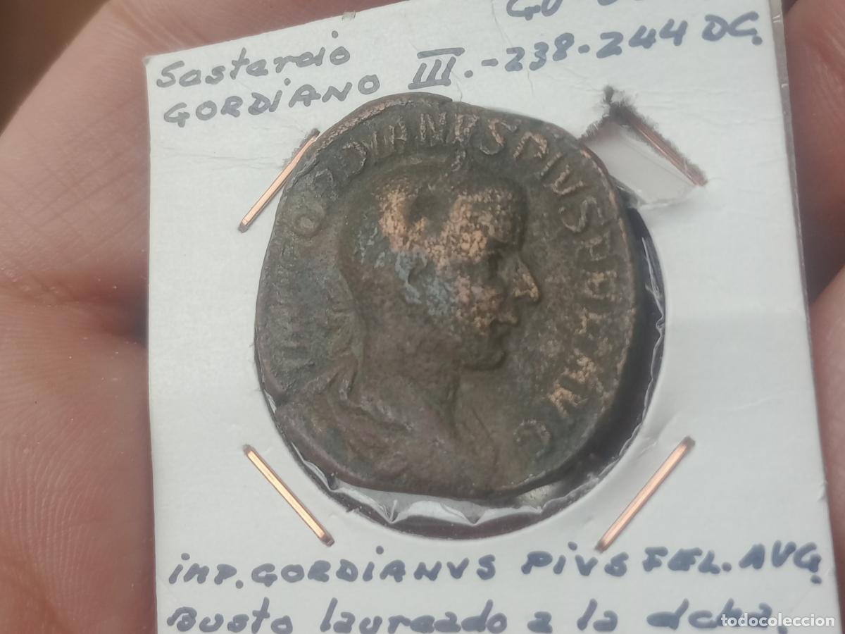 Monedas Imperio romano: Sestercio de Gordiano III - Foto 1