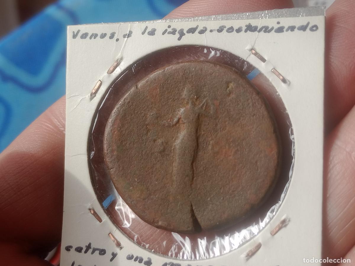 Monedas Imperio romano: Sestercio de Faustina Hija (147-175 dC) - Foto 2