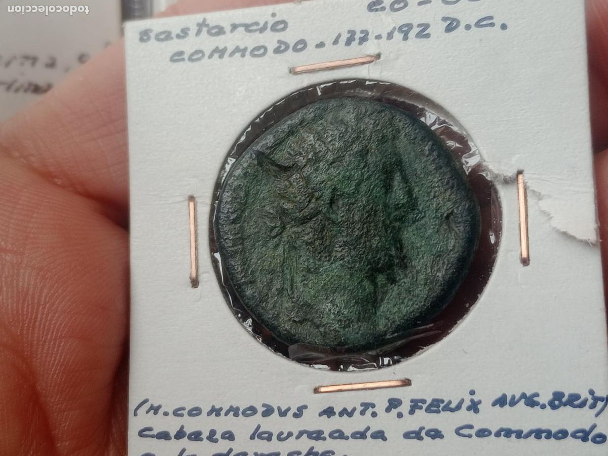 Monedas Imperio romano: Sestercio de C&oacute;modo, Commodus - Foto 1