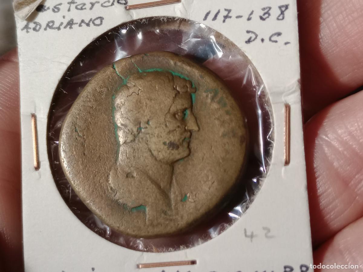Monedas Imperio romano: Sestercio de Adriano - Foto 1