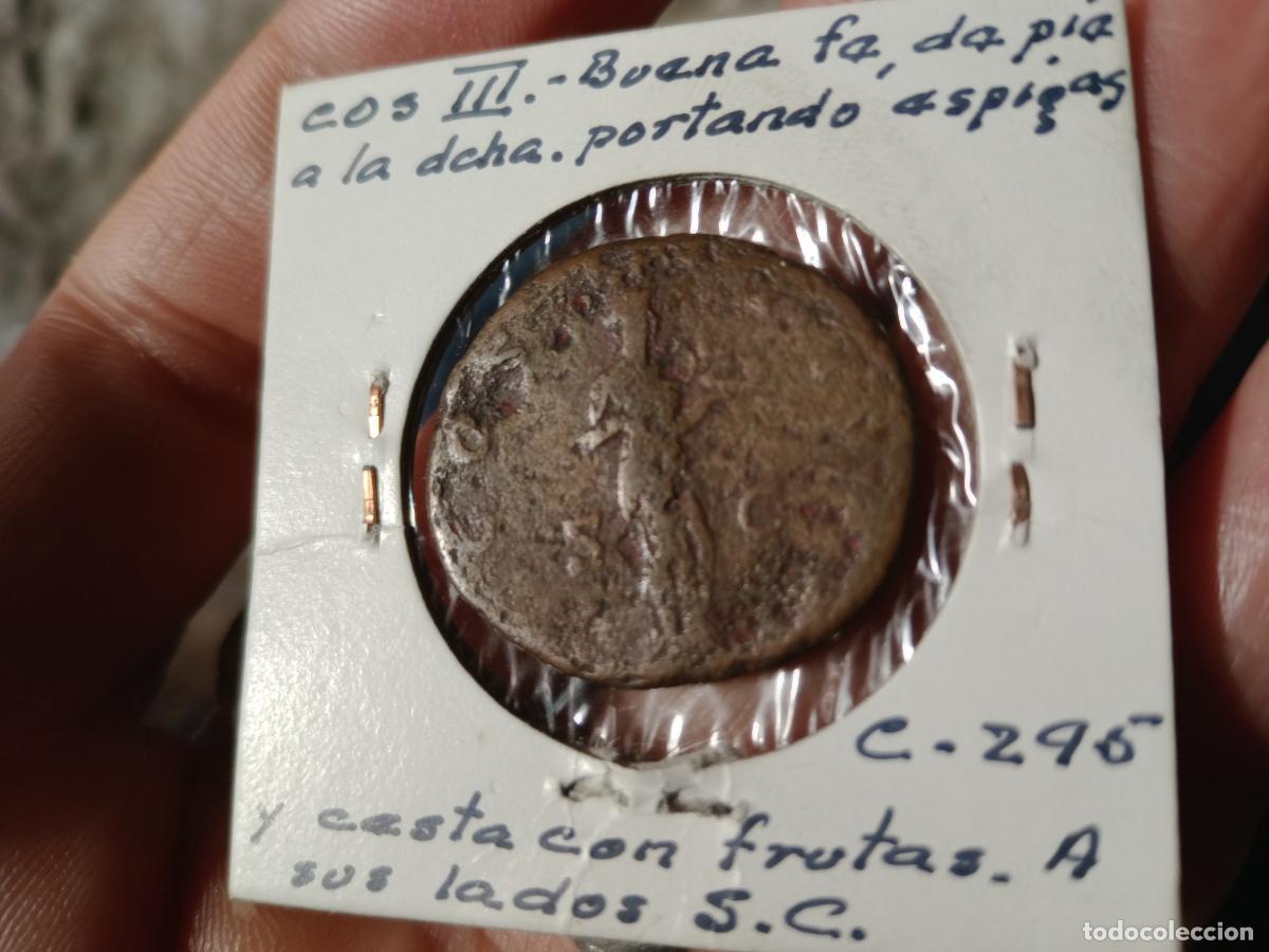 Monedas Imperio romano: Dupondio romano de Adriano - Foto 2