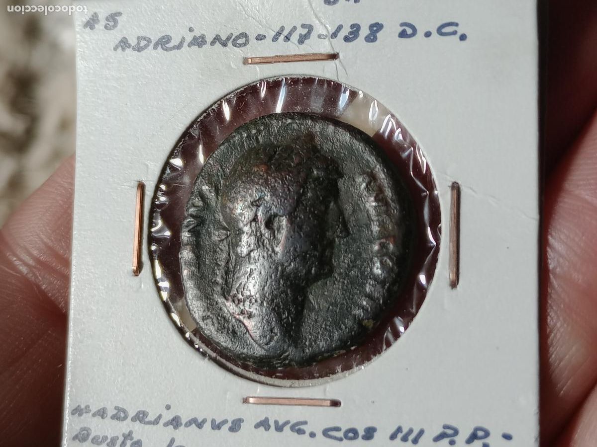 Monedas Imperio romano: As romano de Adriano - Foto 2