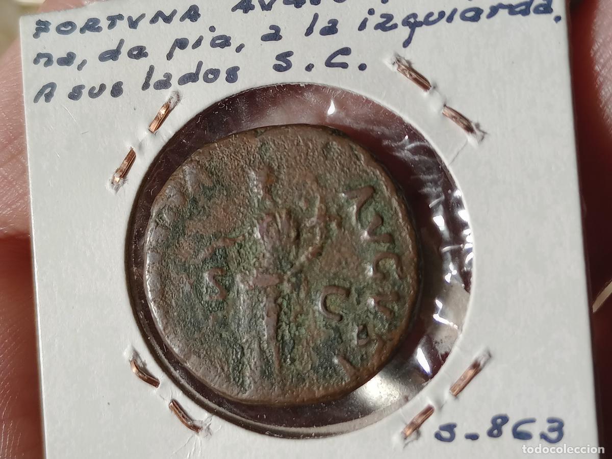 Monedas Imperio romano: As romano del emperador Nerva - Foto 2