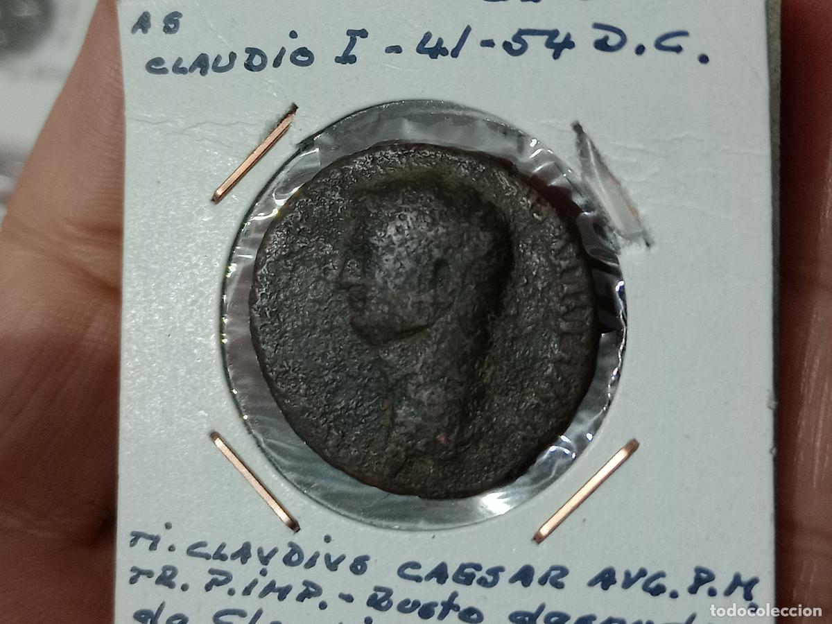 Monedas Imperio romano: As romano de Claudio - Foto 1