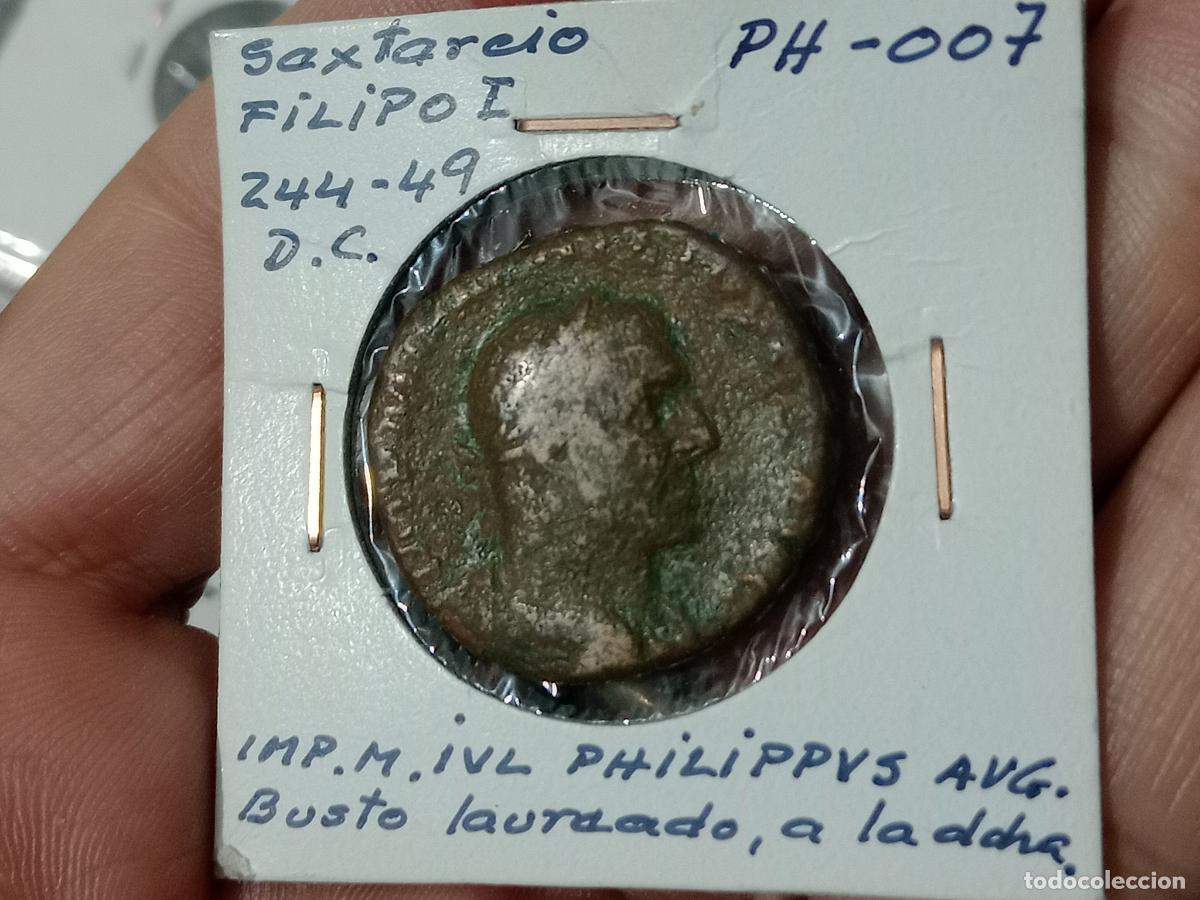Monedas Imperio romano: SESTERCIO DE FILIPO I - Foto 1