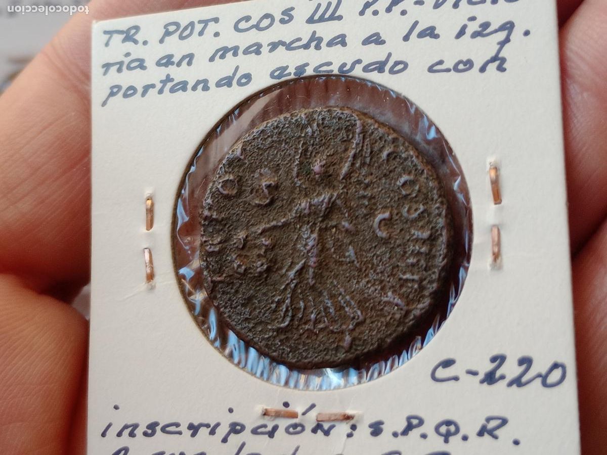 Monedas Imperio romano: As romano de Trajano - Foto 2