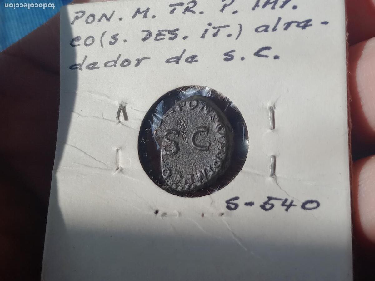 Monedas Imperio romano: MONEDA ROMANA ,CLAUDIO 41-54 DC CUADRANTE - Foto 2