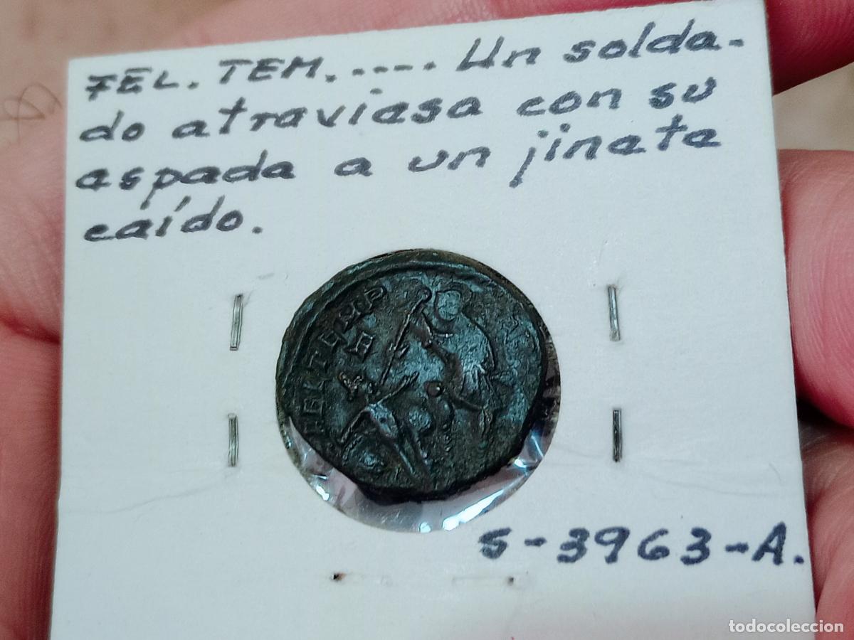 Monedas Imperio romano: Juliano II. Cobre AE 3 - Foto 2