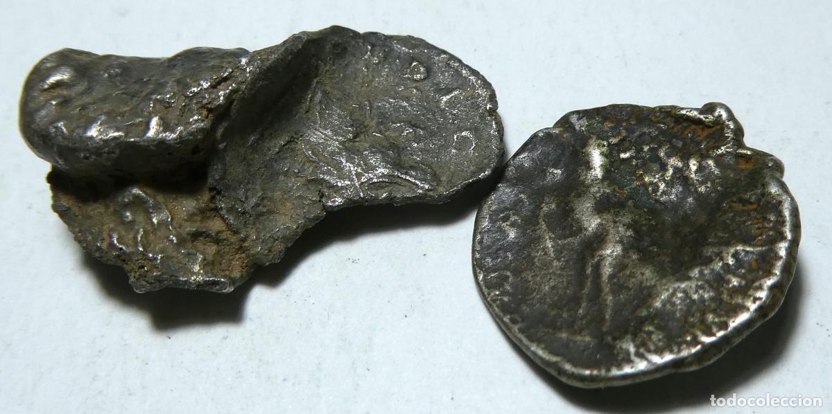 Monedas Imperio romano: 4 denarios romanos .- - Foto 2
