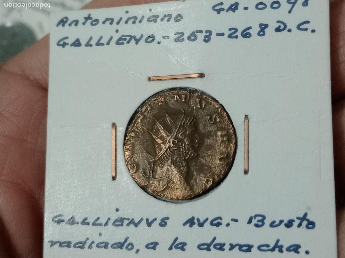 Monedas Imperio romano: Galieno. Antoniniano - Foto 1