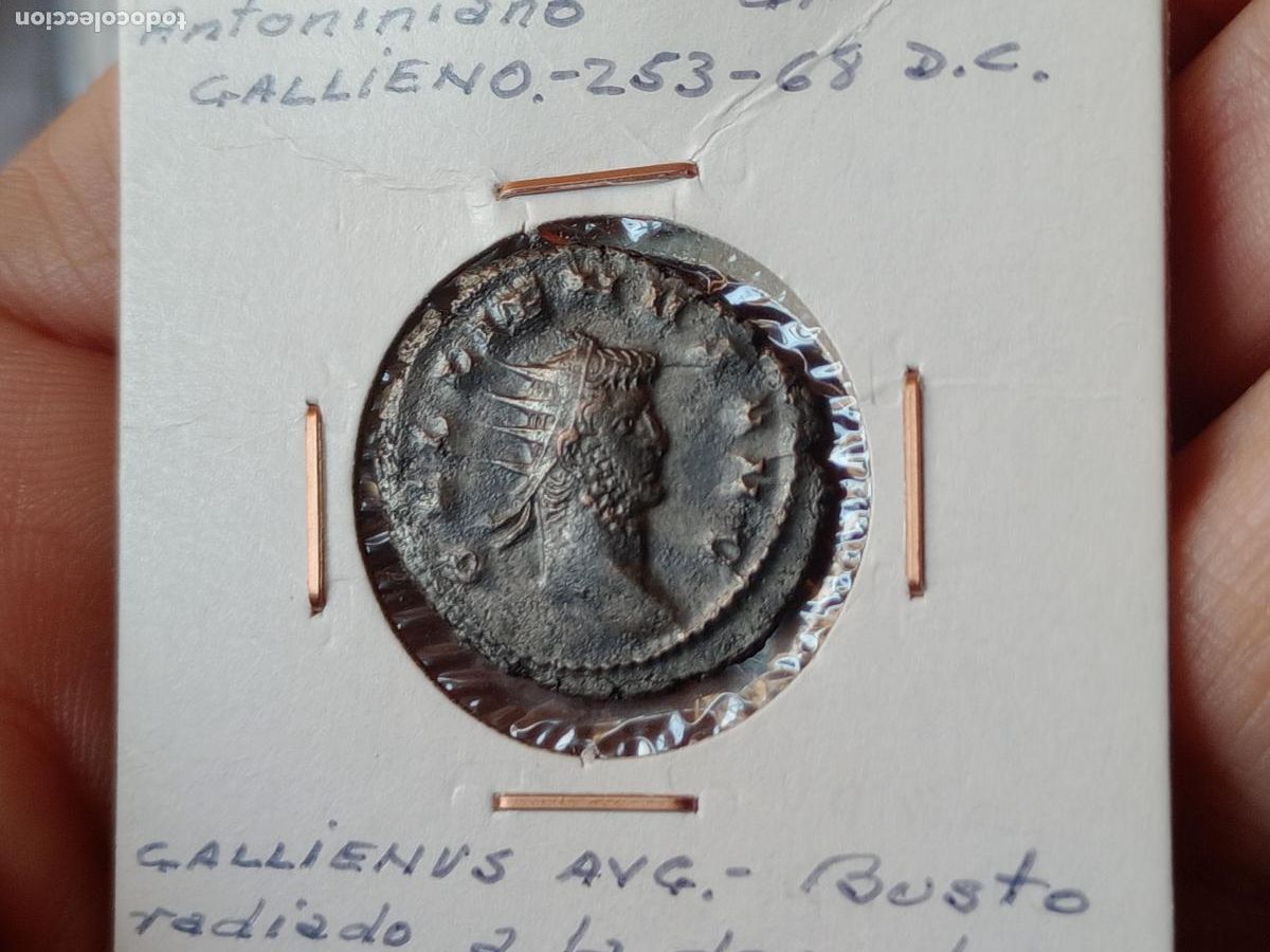 Monedas Imperio romano: Excelente antoniniano de Galieno - Foto 1
