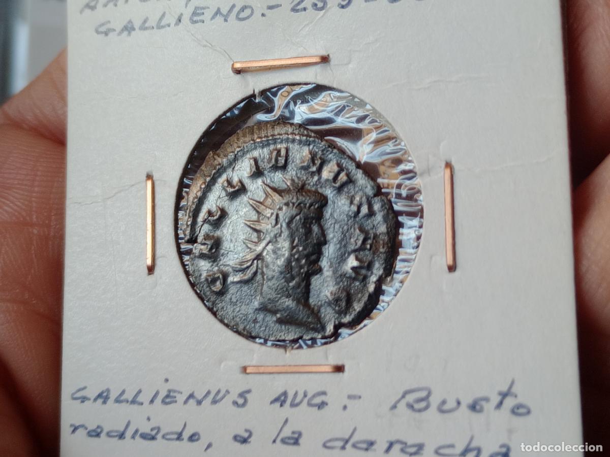 Monedas Imperio romano: Excelente antoniniano de Galieno - Foto 1