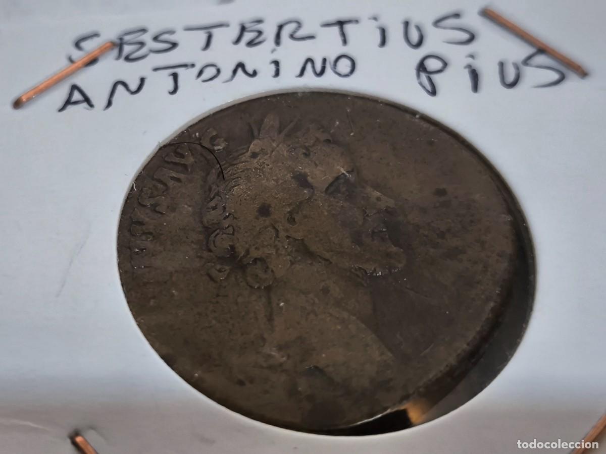 Monedas Imperio romano: Moneda Romana Antonio Pio. - Foto 1