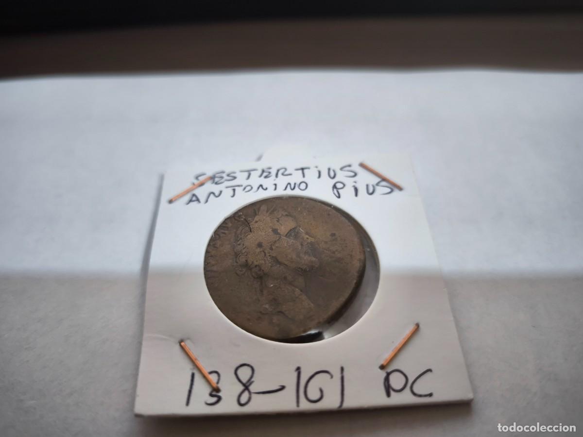 Monedas Imperio romano: Moneda Romana Antonio Pio. - Foto 3