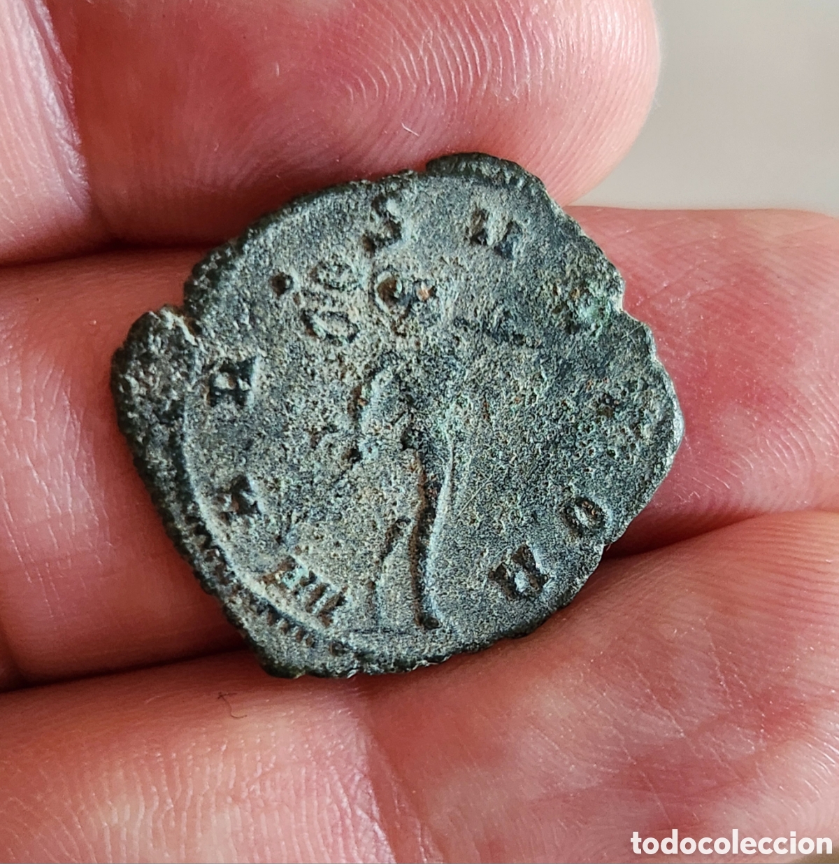 Monedas Imperio romano: T&eacute;trico Claudio II el g&oacute;tico - Foto 2