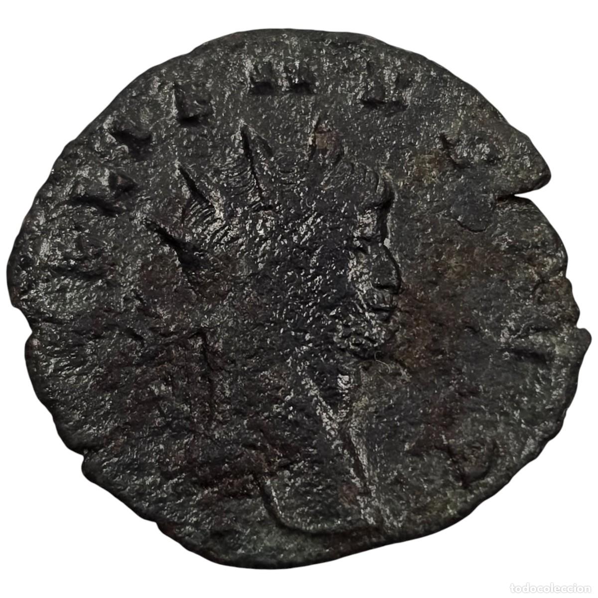 Monedas Imperio romano: ANTONINIANO BAJO IMPERIO AE. A IDENTIFICAR. - Foto 1
