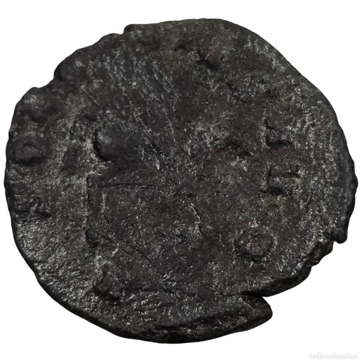 Monedas Imperio romano: ANTONINIANO BAJO IMPERIO AE. A IDENTIFICAR. - Foto 2