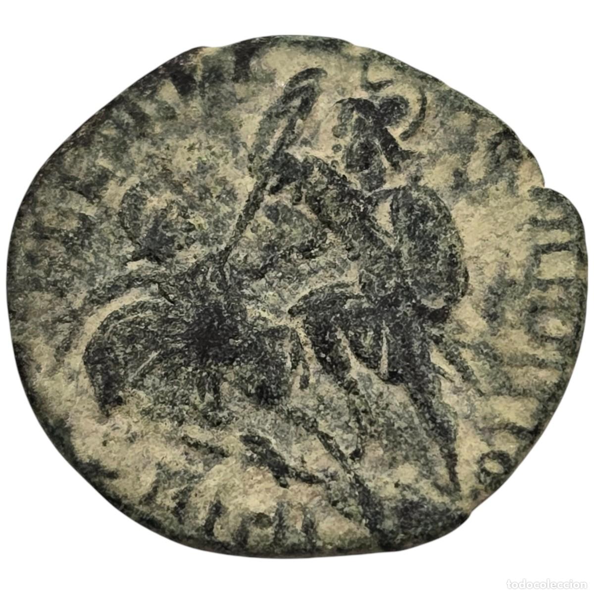 Monedas Imperio romano: MONEDA ROMANA BAJO IMPERIO AE. A IDENTIFICAR. - Foto 2