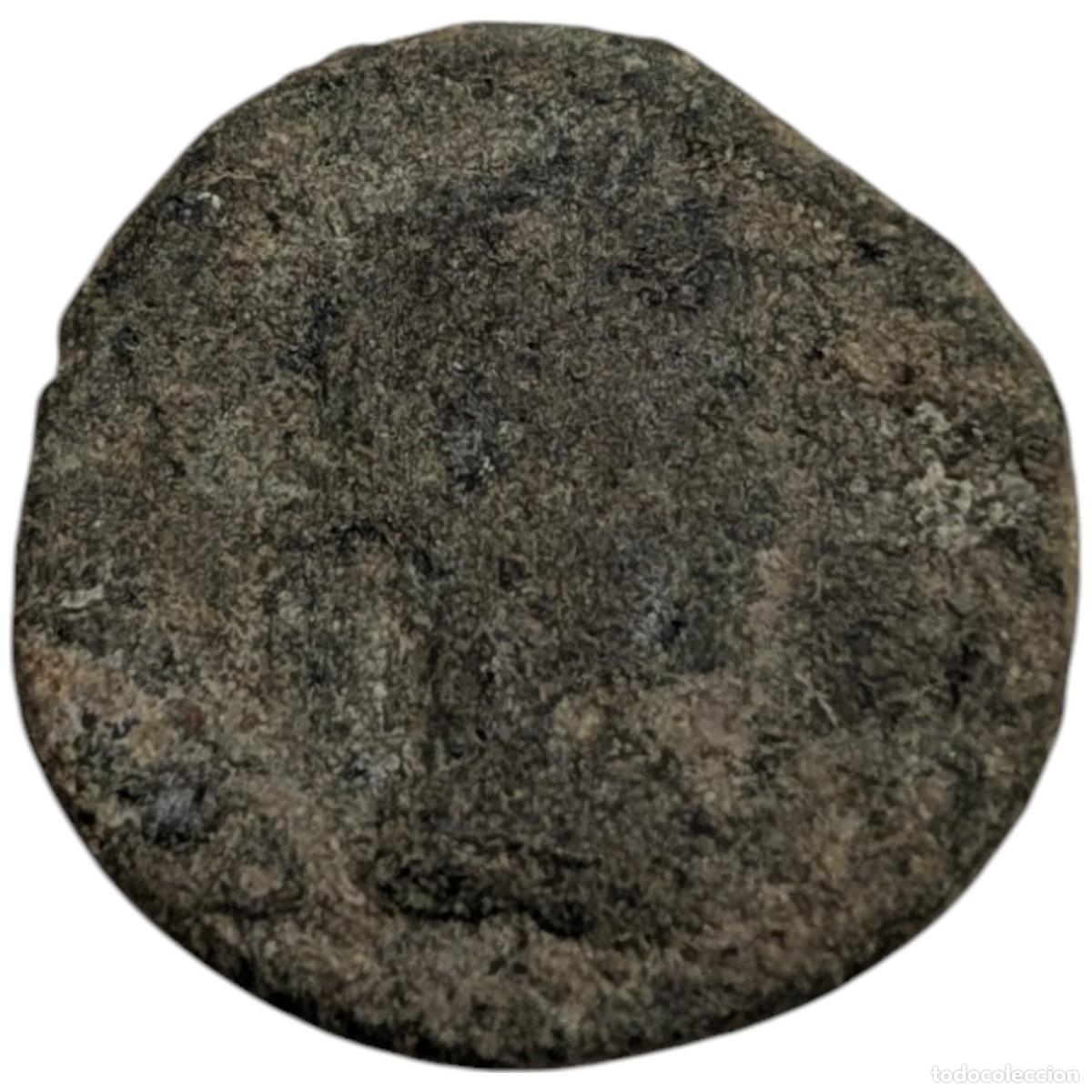 Monedas Imperio romano: MONEDA ROMANA BAJO IMPERIO AE. A IDENTIFICAR. - Foto 1