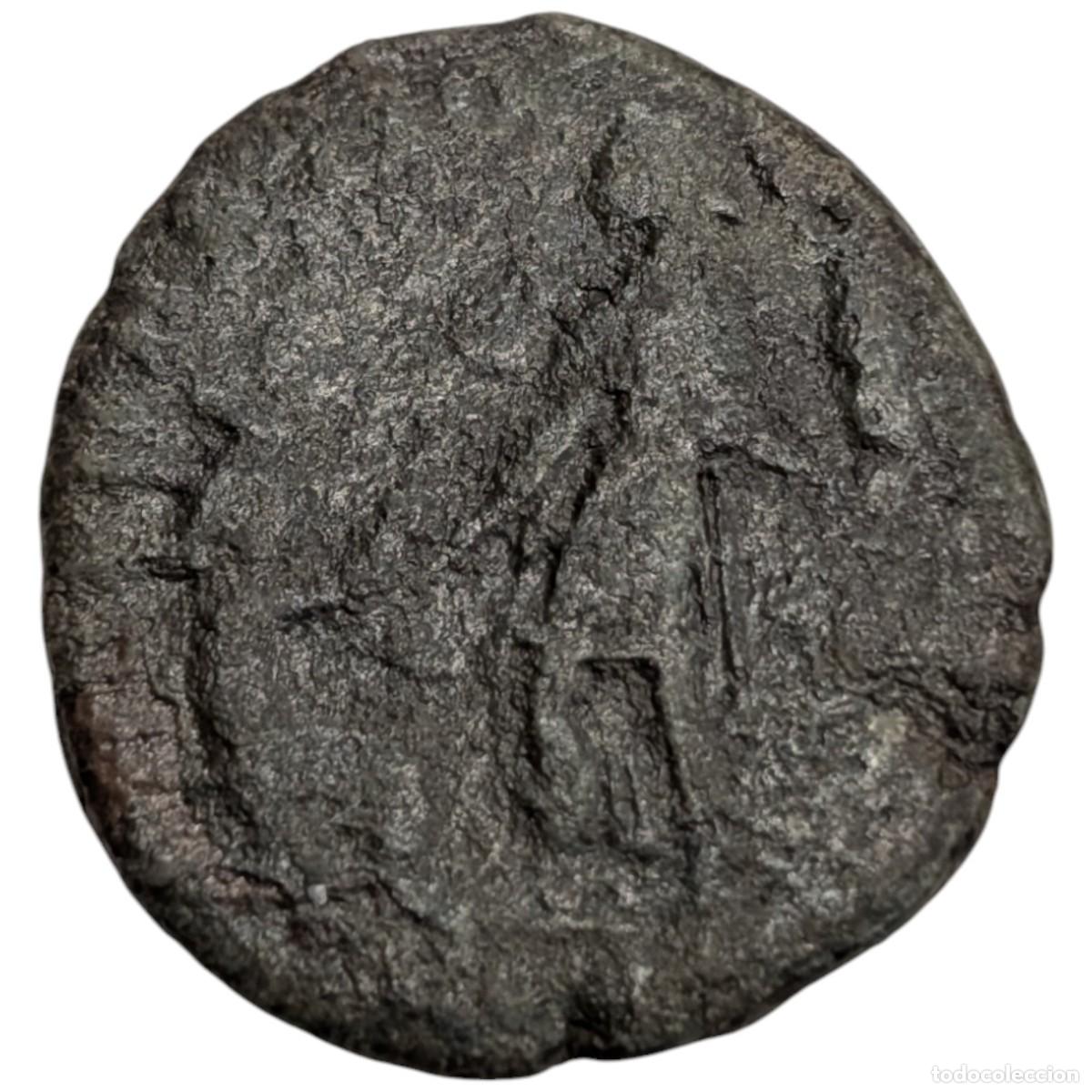 Monedas Imperio romano: MONEDA ROMANA BAJO IMPERIO AE. A IDENTIFICAR. - Foto 2