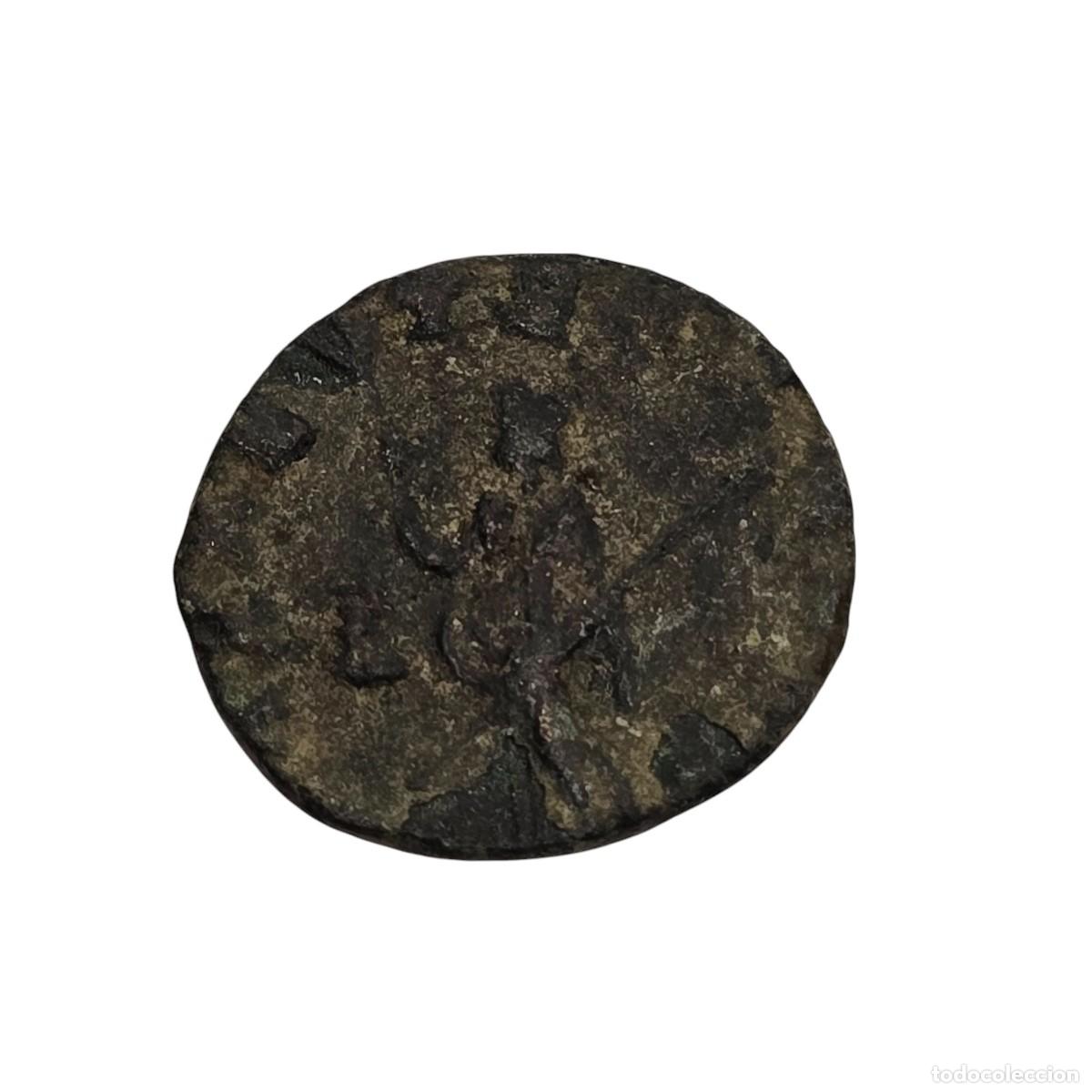 Monedas Imperio romano: MONEDA ROMANA BAJO IMPERIO A IDENTIFICAR AE. - Foto 2
