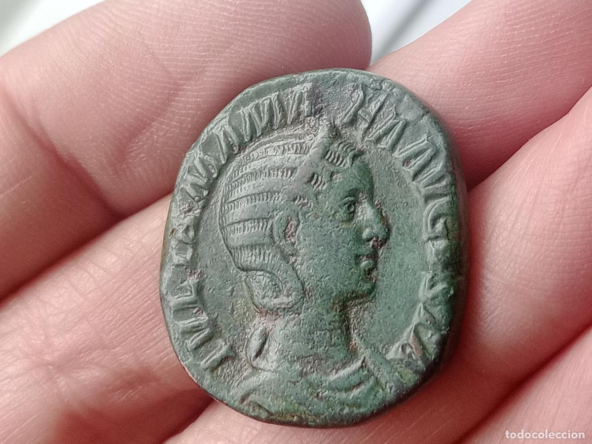 Monedas Imperio romano: Excelente Sestercio de Julia Mamea. Iulia Mamaea - Foto 1