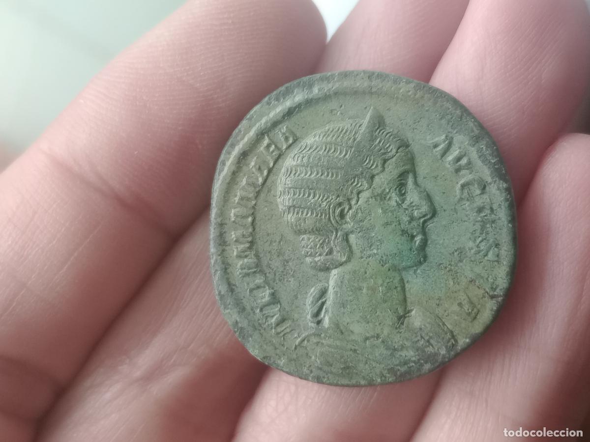 Monedas Imperio romano: Excelente sestercio de Iulia Mamaea. Julia Mamea - Foto 1
