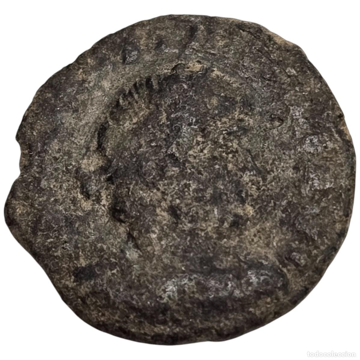 Monedas Imperio romano: MONEDA ROMANA BAJO IMPERIO AE. A IDENTIFICAR. - Foto 1
