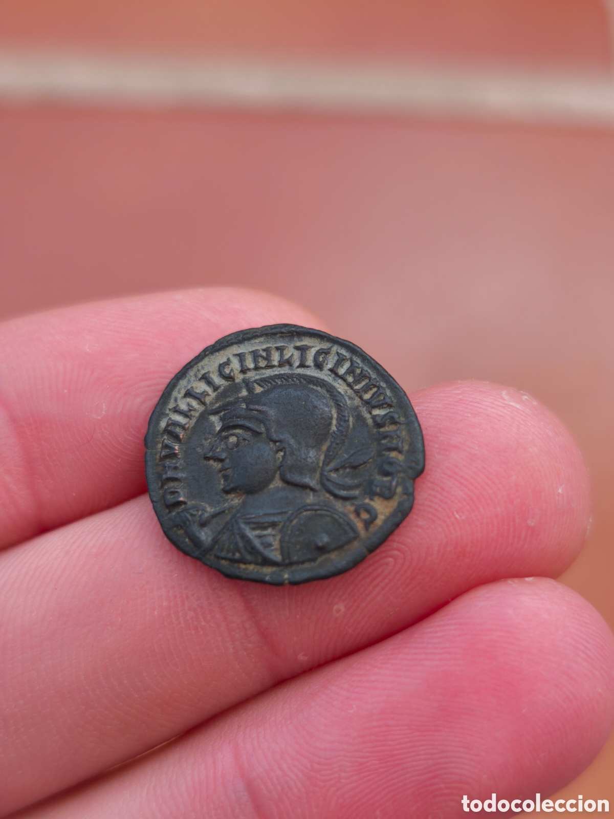 Monedas Imperio romano: Licinius II as Cesar, AE18,5mm 3g - Foto 5