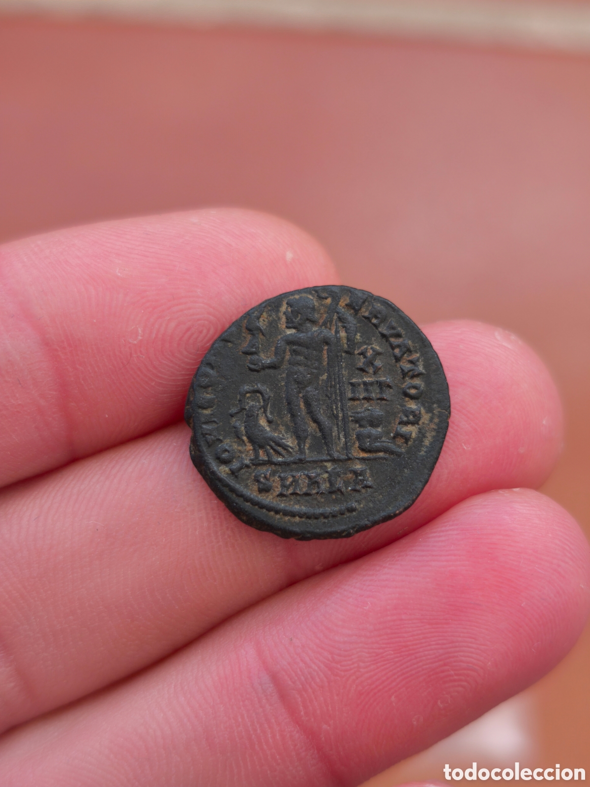 Monedas Imperio romano: Licinius II as Cesar, AE18,5mm 3g - Foto 1
