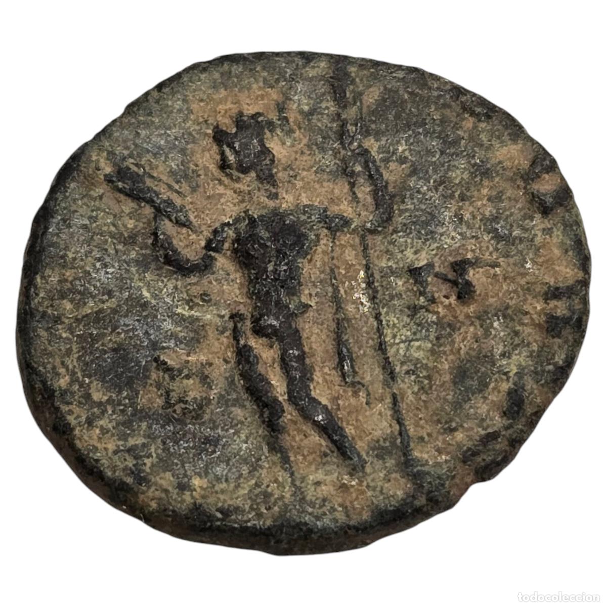 Monedas Imperio romano: MONEDA ROMANA BAJO IMPERIO AE. A IDENTIFICAR. - Foto 2