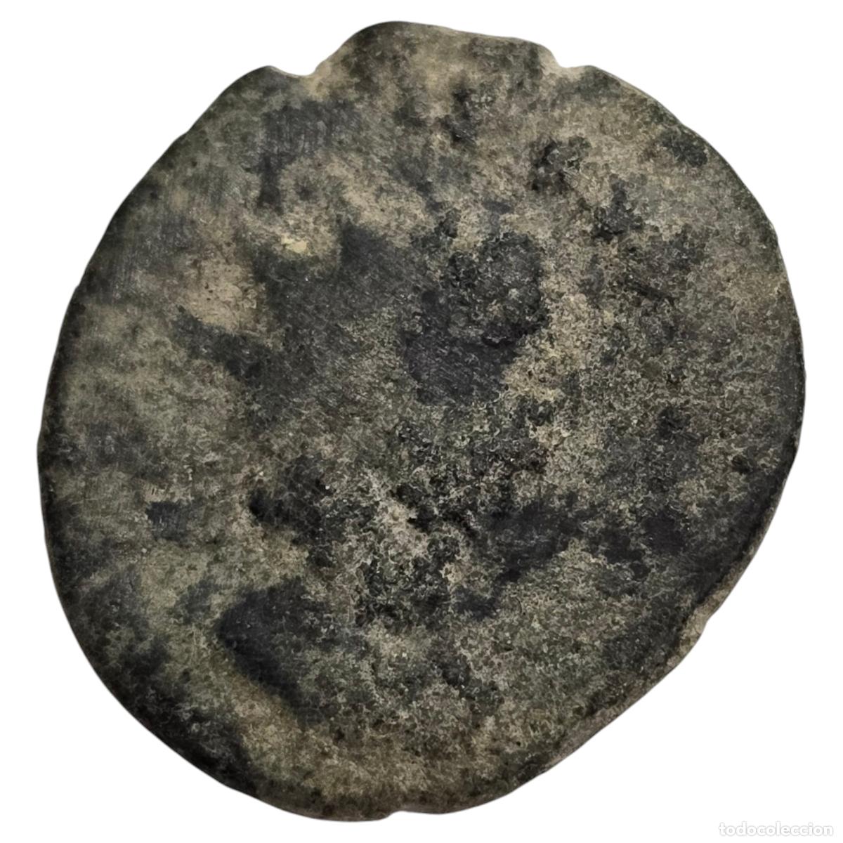 Monedas Imperio romano: MONEDA ROMANA BAJO IMPERIO AE. A IDENTIFICAR. - Foto 1