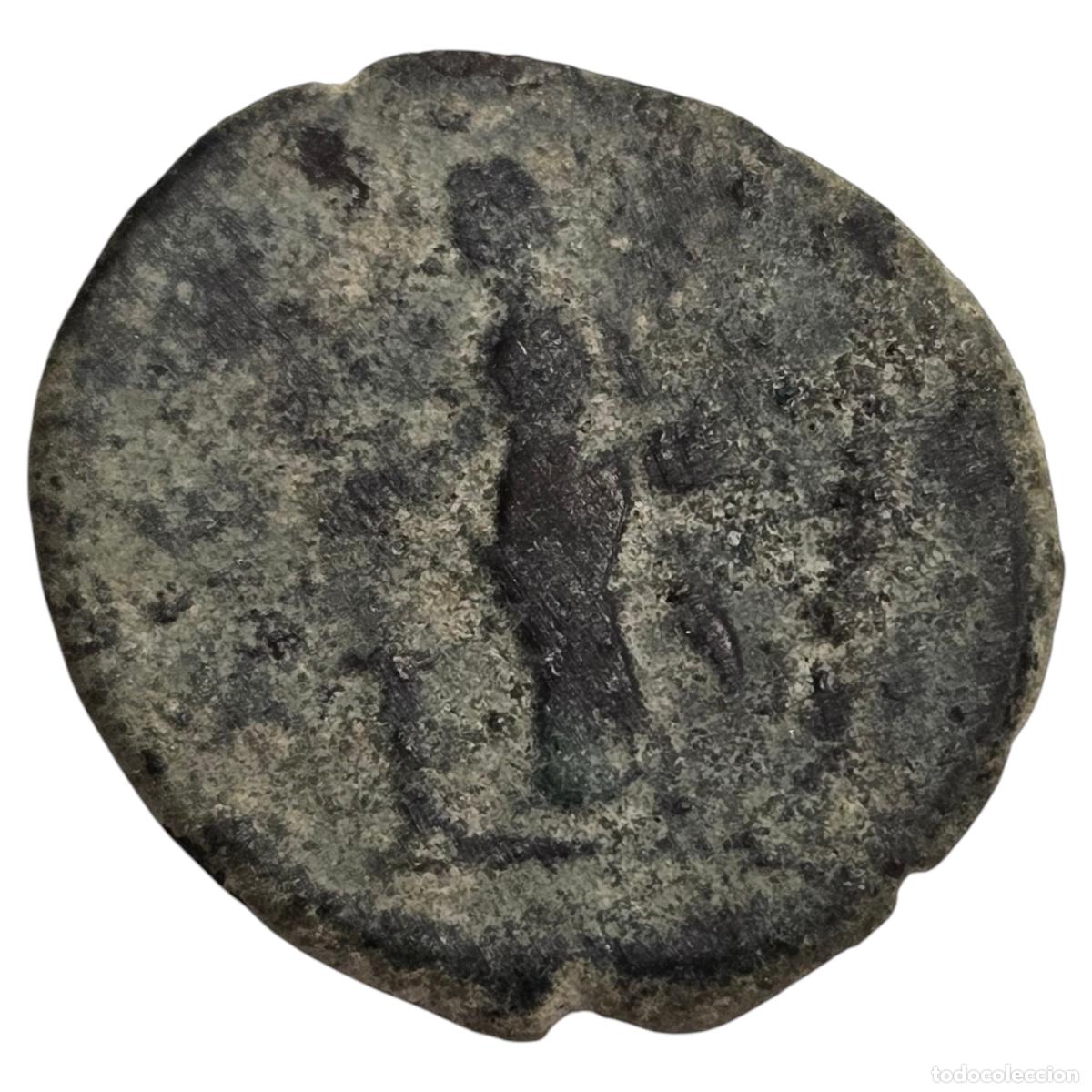 Monedas Imperio romano: MONEDA ROMANA BAJO IMPERIO AE. A IDENTIFICAR. - Foto 2