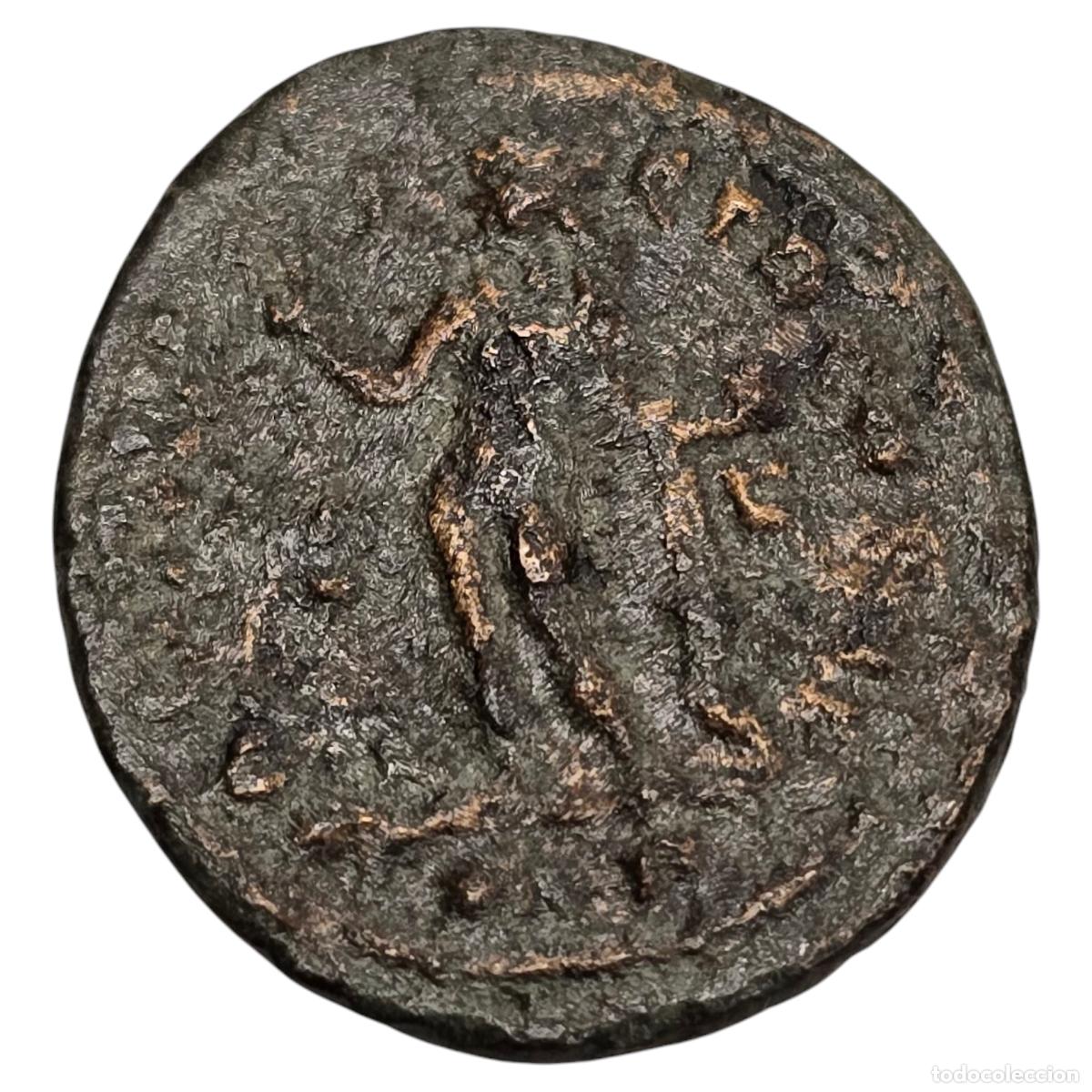 Monedas Imperio romano: MONEDA ROMANA BAJO IMPERIO AE. A IDENTIFICAR. - Foto 2