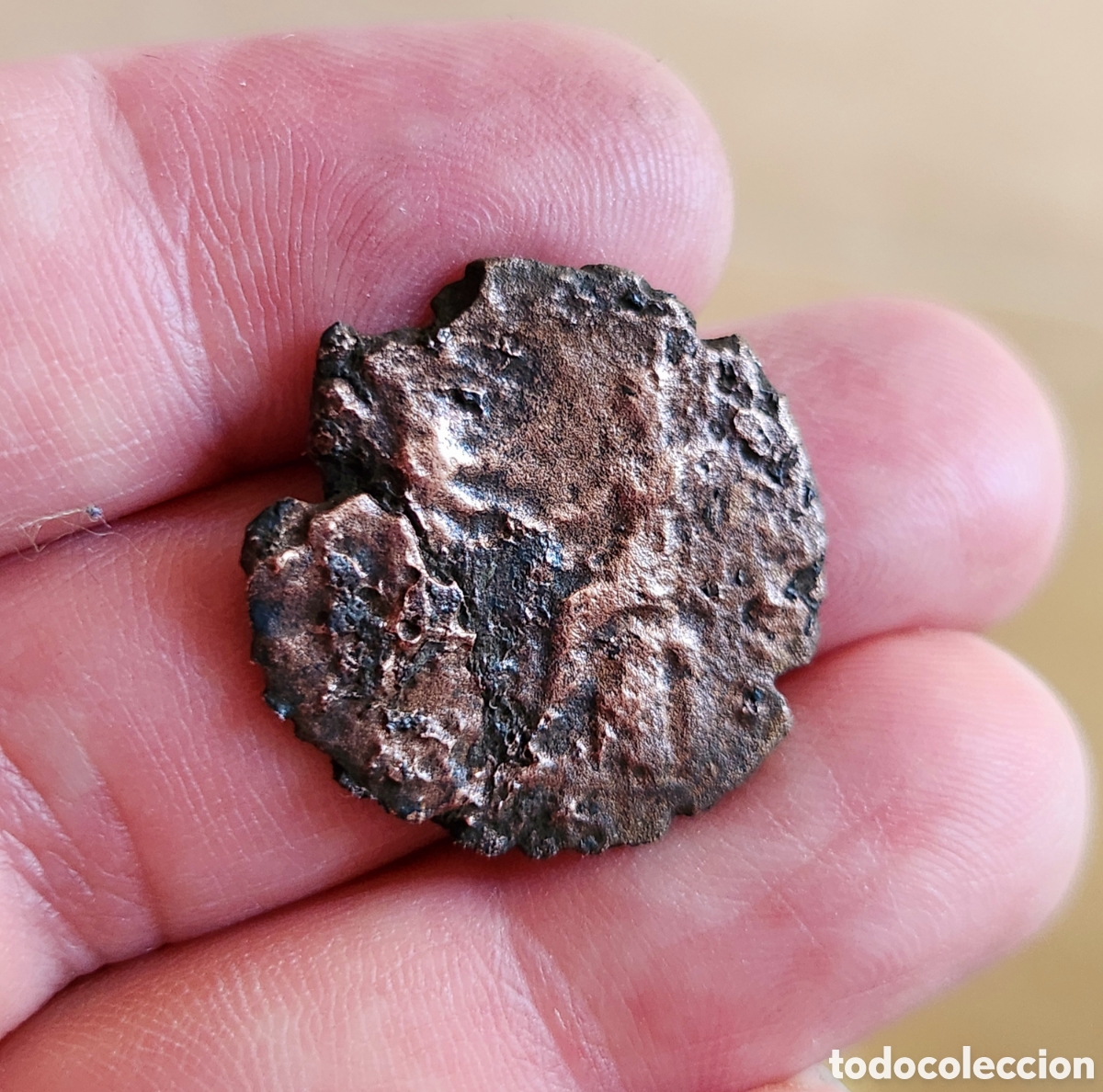 Monedas Imperio romano: Raro As de Luc&iacute;o Vero - Foto 3